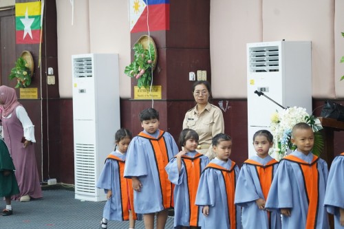 เทศบาลนครแม่สอดจัดกิจกรรมพิธีมอบวุฒิบัตรยุวบัณฑิต ประจำปีการศึกษา 2567