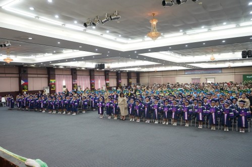 เทศบาลนครแม่สอดจัดกิจกรรมพิธีมอบวุฒิบัตรยุวบัณฑิต ประจำปีการศึกษา 2567