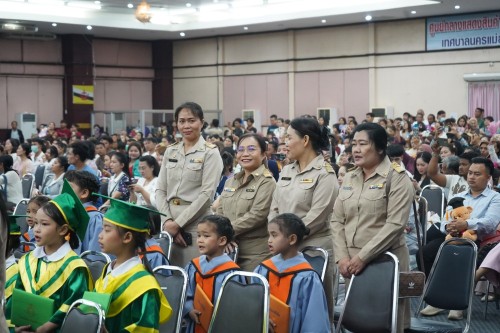 เทศบาลนครแม่สอดจัดกิจกรรมพิธีมอบวุฒิบัตรยุวบัณฑิต ประจำปีการศึกษา 2567