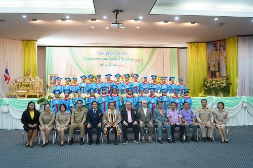 เทศบาลนครแม่สอดจัดกิจกรรมพิธีมอบวุฒิบัตรยุวบัณฑิต ประจำปีการศึกษา 2567