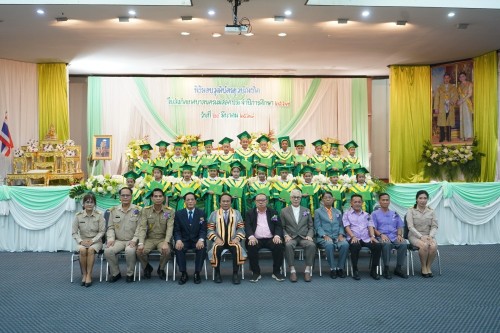 เทศบาลนครแม่สอดจัดกิจกรรมพิธีมอบวุฒิบัตรยุวบัณฑิต ประจำปีการศึกษา 2567