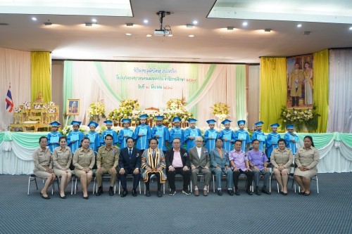 เทศบาลนครแม่สอดจัดกิจกรรมพิธีมอบวุฒิบัตรยุวบัณฑิต ประจำปีการศึกษา 2567