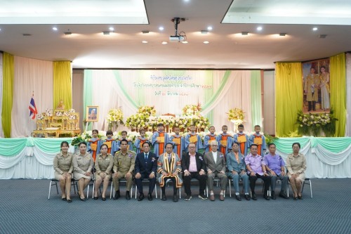 เทศบาลนครแม่สอดจัดกิจกรรมพิธีมอบวุฒิบัตรยุวบัณฑิต ประจำปีการศึกษา 2567