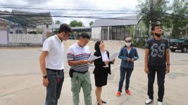 คณะกรรมการตรวจรับจ้างเหมาซ่อมแซมเสียงตามสายเทศบาลนครแม่สอด เข้าตรวจรับเสียงตามสายชุมชนอิสลาม ชุมชนร่วมแรง และชุมชนวัดหลวง