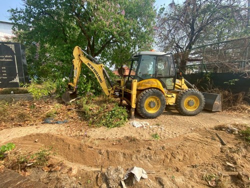 วันศุกร์ที่ 4 เมษายน 2568 กองช่างสุขาภิบาลออกปฎิบัติงานภาคสนาม จำนวน 1 แห่ง