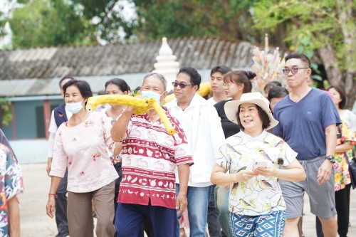 เทศบาลนครแม่สอดร่วมกับวัดดอนแก้วจัดโครงการจัดงานประเพณีแห่ไม้กำ๊สะหลี