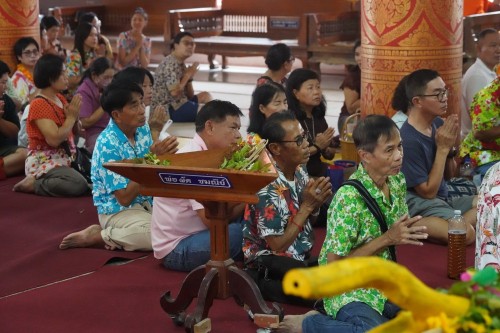 เทศบาลนครแม่สอดร่วมกับวัดดอนแก้วจัดโครงการจัดงานประเพณีแห่ไม้กำ๊สะหลี