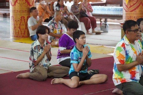 เทศบาลนครแม่สอดร่วมกับวัดดอนแก้วจัดโครงการจัดงานประเพณีแห่ไม้กำ๊สะหลี