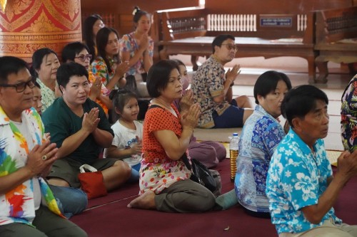 เทศบาลนครแม่สอดร่วมกับวัดดอนแก้วจัดโครงการจัดงานประเพณีแห่ไม้กำ๊สะหลี