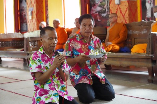 เทศบาลนครแม่สอดร่วมกับวัดดอนแก้วจัดโครงการจัดงานประเพณีแห่ไม้กำ๊สะหลี