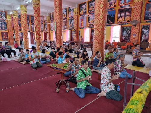 เทศบาลนครแม่สอดร่วมกับวัดดอนแก้วจัดโครงการจัดงานประเพณีแห่ไม้กำ๊สะหลี