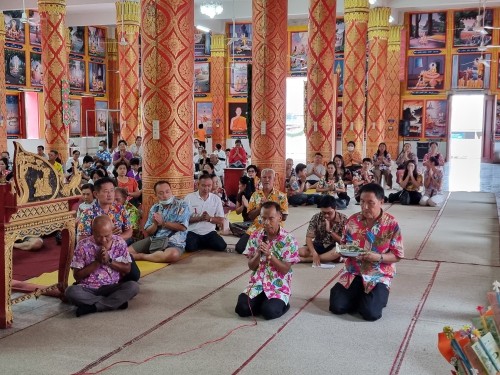 เทศบาลนครแม่สอดร่วมกับวัดดอนแก้วจัดโครงการจัดงานประเพณีแห่ไม้กำ๊สะหลี