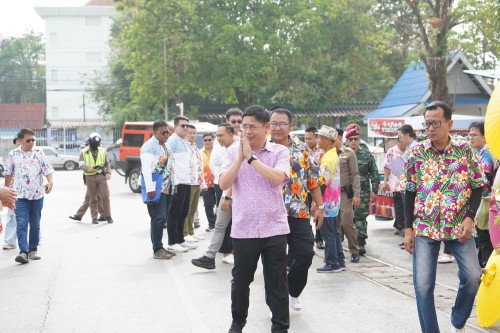 เทศบาลนครแม่สอดจัดงานประเพณีสงกรานต์ ประจำปี 2568