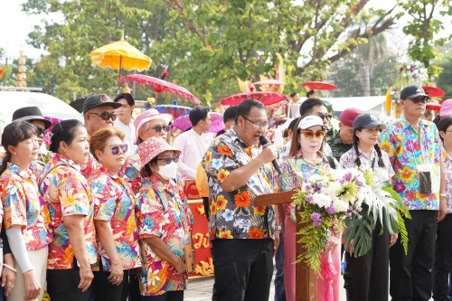 เทศบาลนครแม่สอดจัดงานประเพณีสงกรานต์ ประจำปี 2568