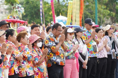 เทศบาลนครแม่สอดจัดงานประเพณีสงกรานต์ ประจำปี 2568