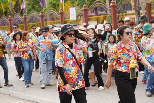 เทศบาลนครแม่สอดจัดงานประเพณีสงกรานต์ ประจำปี 2568