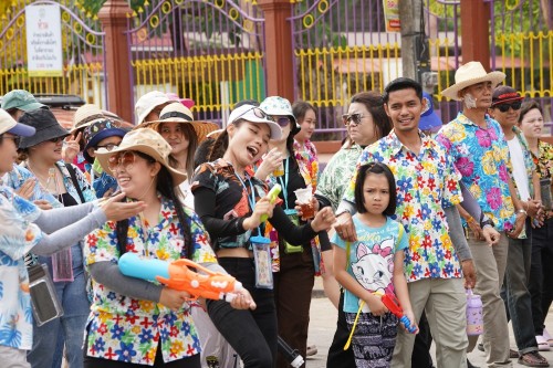 เทศบาลนครแม่สอดจัดงานประเพณีสงกรานต์ ประจำปี 2568