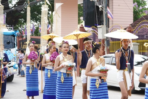 เทศบาลนครแม่สอดจัดงานประเพณีสงกรานต์ ประจำปี 2568