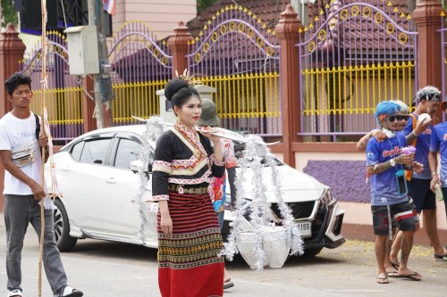 เทศบาลนครแม่สอดจัดงานประเพณีสงกรานต์ ประจำปี 2568