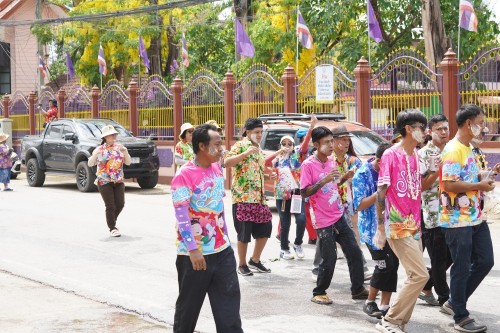 เทศบาลนครแม่สอดจัดงานประเพณีสงกรานต์ ประจำปี 2568