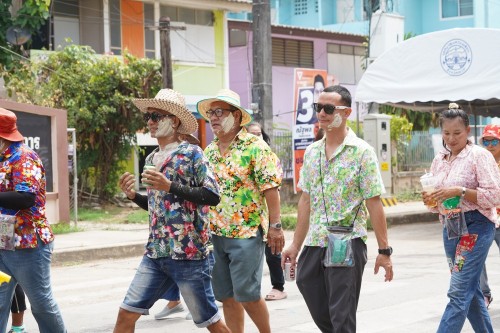 เทศบาลนครแม่สอดจัดงานประเพณีสงกรานต์ ประจำปี 2568