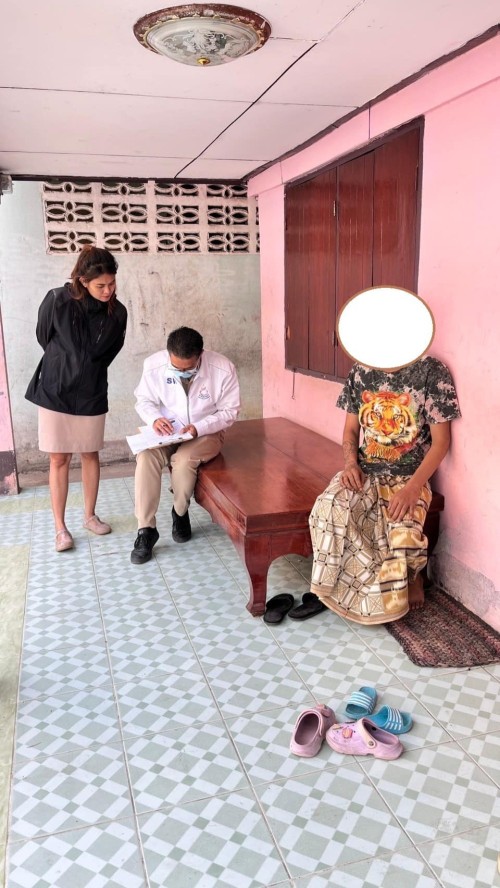 ลงพื้นที่เยี่ยมบ้าน ติดตาม ผู้ต้องขังภายหลังพ้นโทษ จำนวน 5 ราย