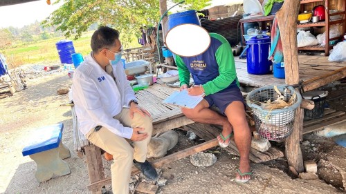 ลงพื้นที่เยี่ยมบ้าน ติดตาม ผู้ต้องขังภายหลังพ้นโทษ จำนวน 5 ราย