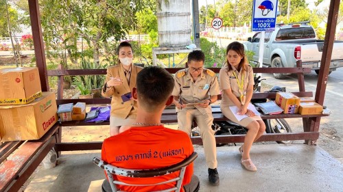 ลงพื้นที่เยี่ยมบ้าน ติดตาม ผู้ต้องขังภายหลังพ้นโทษ จำนวน 5 ราย