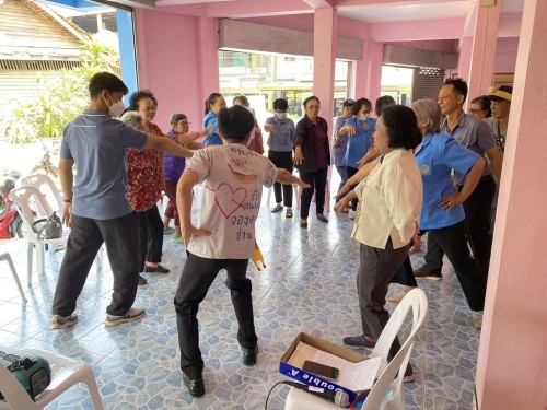 เข้าร่วมกิจกรรมผู้สูงอายุ ณ ชุมชนดอนไชย