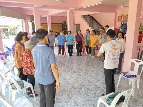 เข้าร่วมกิจกรรมผู้สูงอายุ ณ ชุมชนดอนไชย