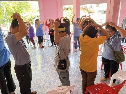 เข้าร่วมกิจกรรมผู้สูงอายุ ณ ชุมชนดอนไชย