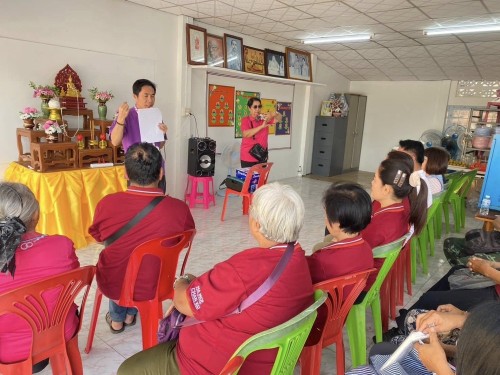 เข้าร่วมกิจกรรมผู้สูงอายุ ณ ชุมชนชุมพลพัฒนา