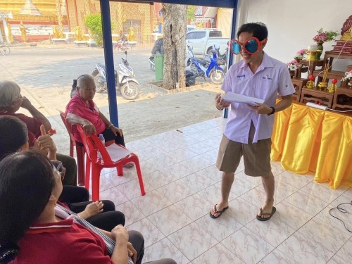 เข้าร่วมกิจกรรมผู้สูงอายุ ณ ชุมชนชุมพลพัฒนา