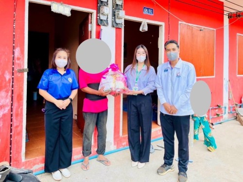 เยี่ยมบ้าน ติดตาม เคสผู้มีรายได้น้อย จำนวน 3 ราย ในเขตพื้นที่เทศบาลนครแม่สอด