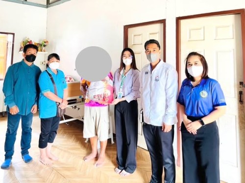 เยี่ยมบ้าน ติดตาม เคสผู้มีรายได้น้อย จำนวน 3 ราย ในเขตพื้นที่เทศบาลนครแม่สอด