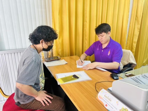 ฝ่ายส่งเสริมและสวัสดิการสังคม ดำเนินการขึ้นทะเบียนในเรื่องต่างๆ