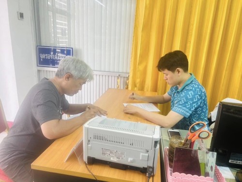 ฝ่ายส่งเสริมและสวัสดิการสังคม ดำเนินการขึ้นทะเบียนในเรื่องต่างๆ