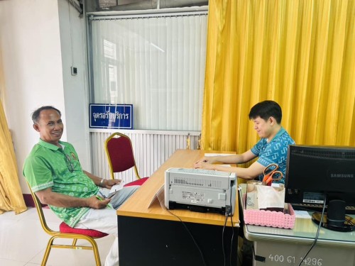 ฝ่ายส่งเสริมและสวัสดิการสังคม ดำเนินการขึ้นทะเบียนในเรื่องต่างๆ