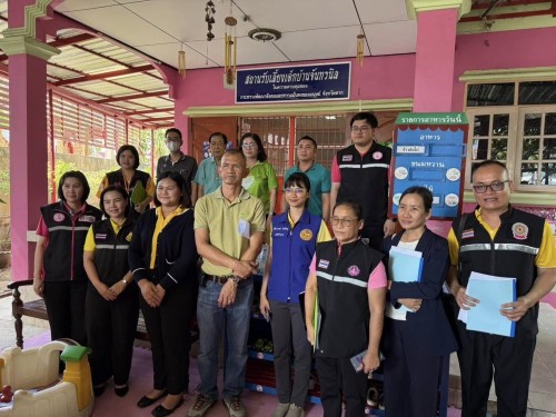 ลงพื้นที่ร่วมกับคณะทำงานตรวจสอบข้อเท็จจริงสถานรองรับเด็กเอกชน จำนวน 2 แห่ง ในพื้นที่ตำบลแม่สอด