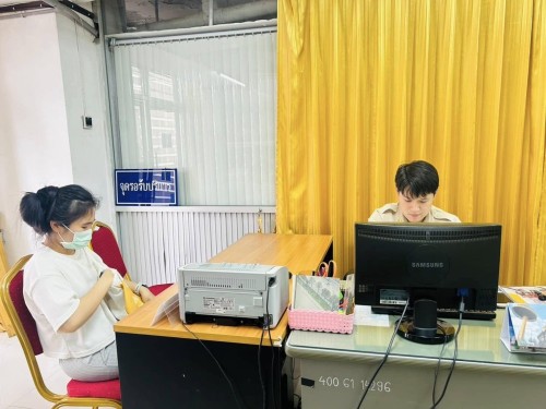 ฝ่ายส่งเสริมและสวัสดิการสังคม ดำเนินการขึ้นทะเบียนในเรื่องต่างๆ