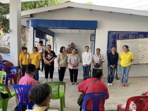 เลือกตั้งกลุ่มพัฒนาสตรี ชุมชนชุมพลพัฒนา ขึ้นมาใหม่ แทนกลุ่มพัฒนาสตรีชุดเก่าที่ได้ลาออกจากการเป็นกลุ่มพัฒนาสตรี