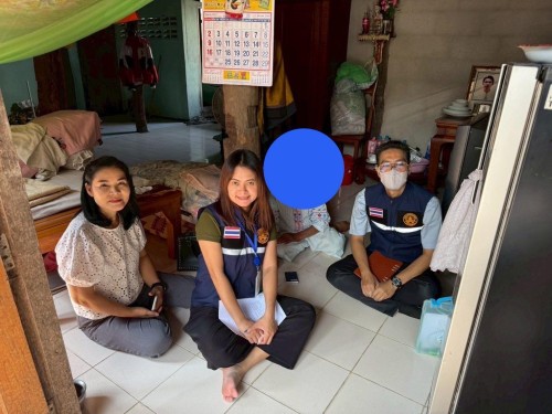 ลงพื้นที่ช่วยเหลือผู้ประสบปัญหาทางสังคมตามมติที่ประชุมคณะกรรมการสำรวจข้อมูลและประเมินความจำเป็นเร่งด่วนแก่ผู้ประสบปัญหาทางสังคมฯ 