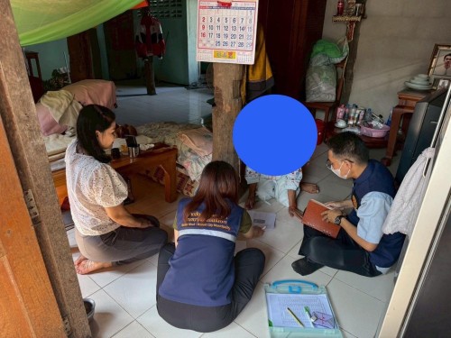 ลงพื้นที่ช่วยเหลือผู้ประสบปัญหาทางสังคมตามมติที่ประชุมคณะกรรมการสำรวจข้อมูลและประเมินความจำเป็นเร่งด่วนแก่ผู้ประสบปัญหาทางสังคมฯ 