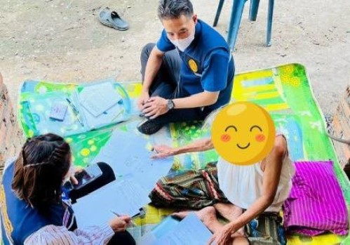 ลงพื้นที่ช่วยเหลือผู้ประสบปัญหาทางสังคมตามมติที่ประชุมคณะกรรมการสำรวจข้อมูล