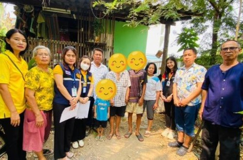 ลงพื้นที่ร่วมกับเจ้าหน้าที่บ้านพักเด็กและครอบครัวจังหวัดตากเพื่อให้ความช่วยเหลือและคุ้มครองสวัสดิภาพเด็กกลุ่มเสี่ยง (ธงแดง)