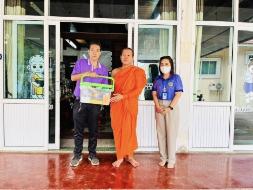 ร่วมกิจกรรม “บวร” (บ้าน-วัด-รัฐบาล) ในการดำเนินการสร้างสังคมที่เกื้อกูล ส่งเสริม ช่วยเหลือ ซึ่งกันและกัน ระหว่างบ้าน วัด และหน่วยงานภาครัฐ