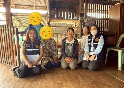 ลงพื้นที่ร่วมกับเจ้าหน้าที่งานสังคมสงเคราะห์ เพื่อช่วยเหลือผู้ประสบปัญหาทางสังคม