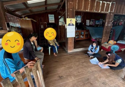 ลงพื้นที่ร่วมกับเจ้าหน้าที่งานสังคมสงเคราะห์ เพื่อช่วยเหลือผู้ประสบปัญหาทางสังคม