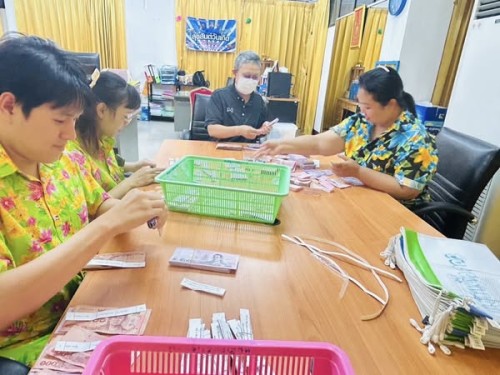 ฝ่ายส่งเสริมและสวัสดิการสังคม ดำเนินการขึ้นทะเบียน