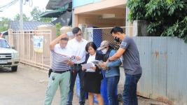 คณะกรรมการตรวจรับจ้างเหมาซ่อมแซมเสียงตามสายเทศบาลนครแม่สอด เข้าตรวจรับเสียงตามสายชุมชนอิสลาม ชุมชนร่วมแรง และชุมชนวัดหลวง